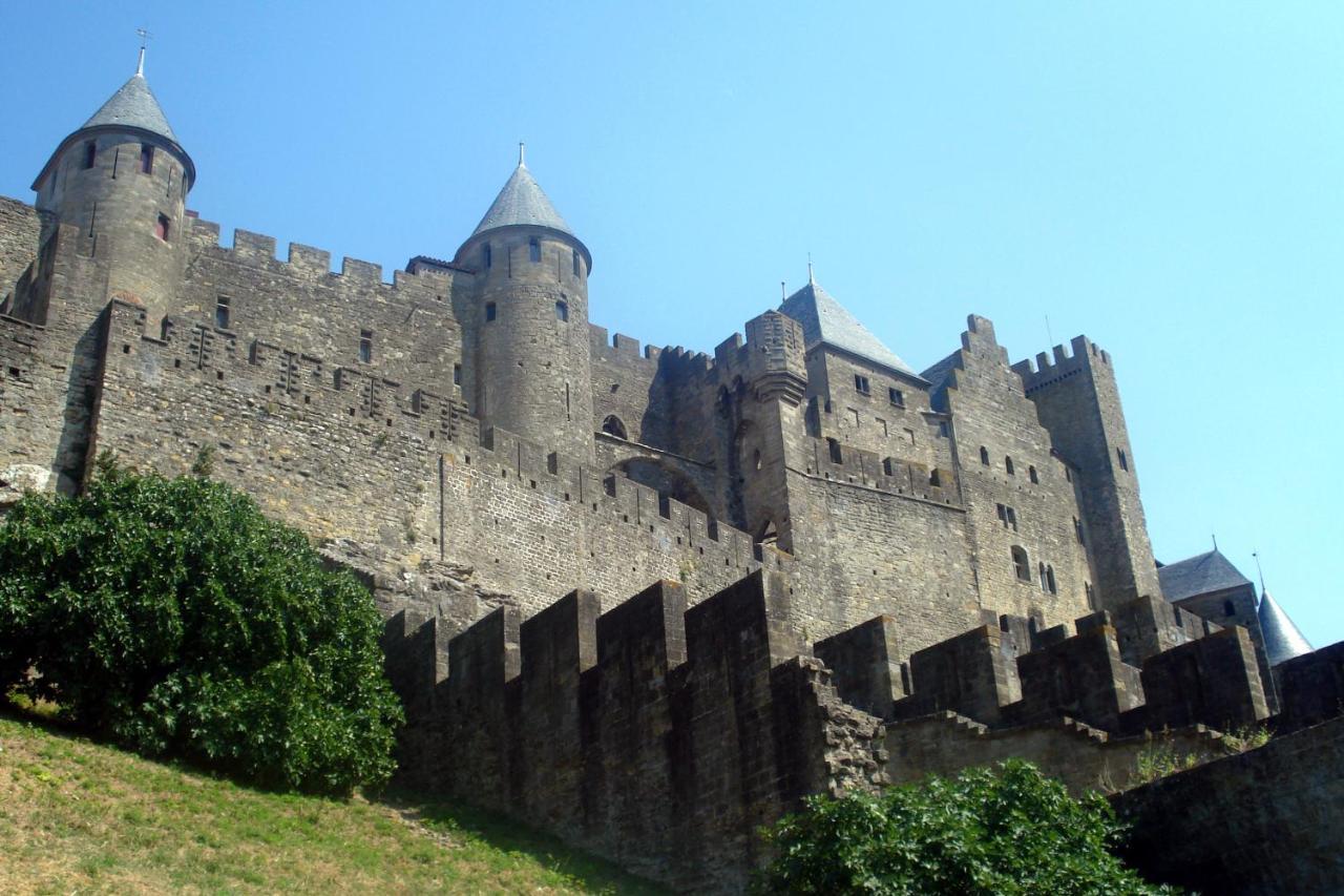 Vue sur Cité - SPA Carcasona Exterior foto